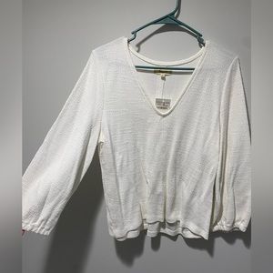 Madewell White Blouse